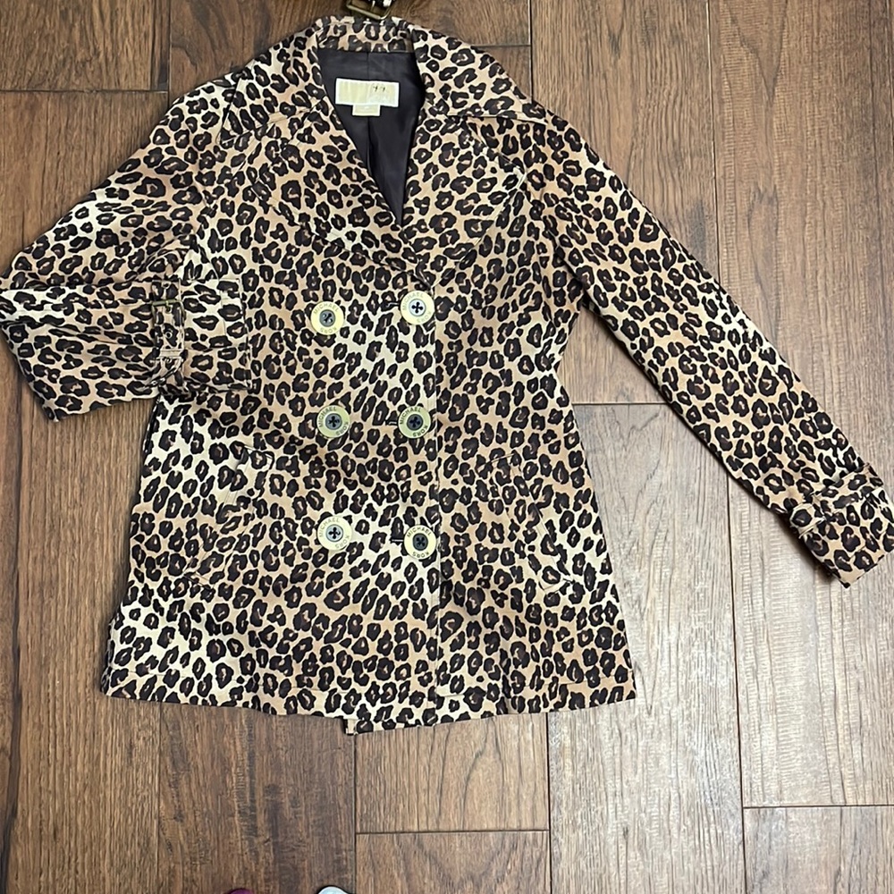 Michael Kors Leopard Coat